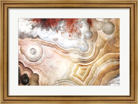 Framed Agate Abstract Print