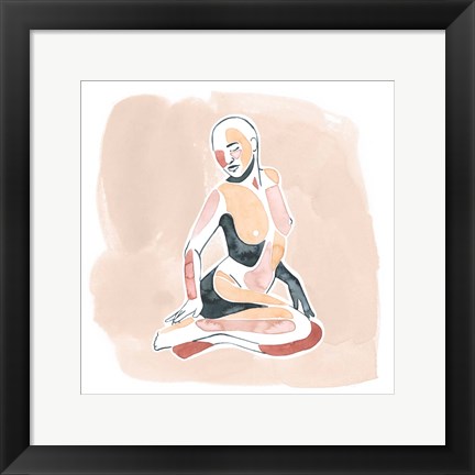 Framed Desert Dancer II Print