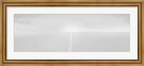 Framed Black &amp; White Water Panel IV Print