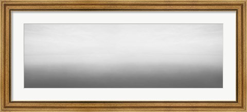Framed Black &amp; White Water Panel V Print