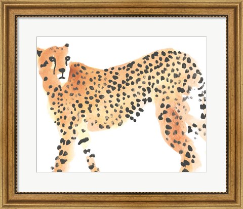 Framed Majestic Cheetah II Print