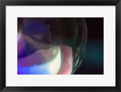 Framed Frozen Bubbles 3 Print