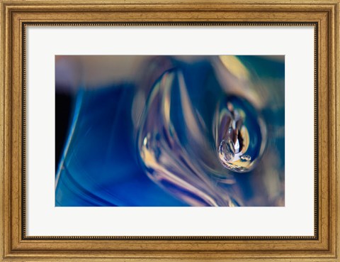Framed Frozen Bubbles 4 Print