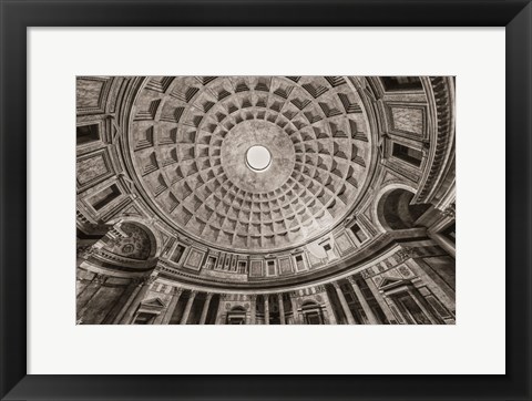 Framed Italy, Pantheon Print