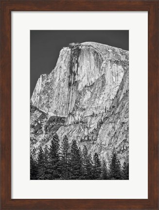 Framed California, Yosemite, Half Dome Print