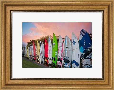 Framed Surf Time Print