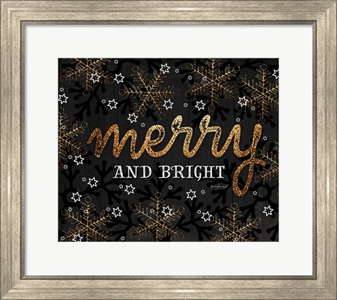 Framed Merry Print
