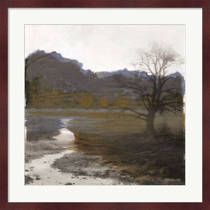 Framed Winter Landscape 6 Print