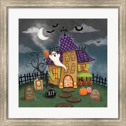 Framed Spooky Shanty Print
