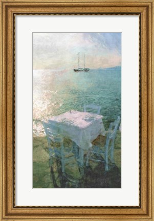 Framed Greek Table 1 Print