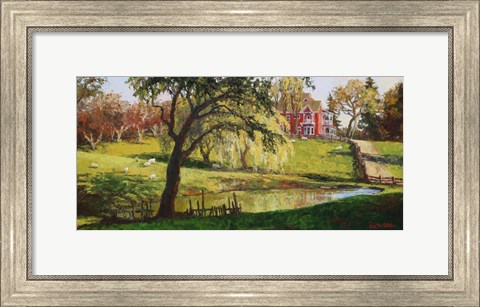 Framed Reilly Heights Print