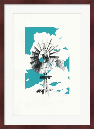 Framed Texas Wind Print