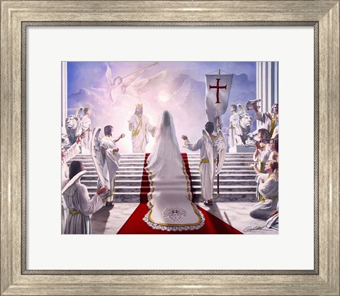 Framed Bride Of Christ Print
