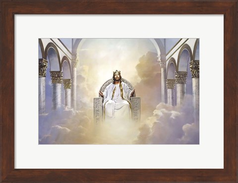 Framed King Of Kings Print