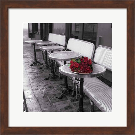 Framed Say It With Flowers II Print