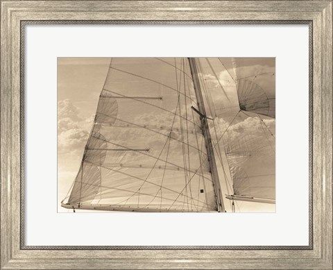 Framed Nautical Dream I Print