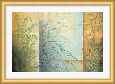 Framed Ferns &amp; Grasses Print