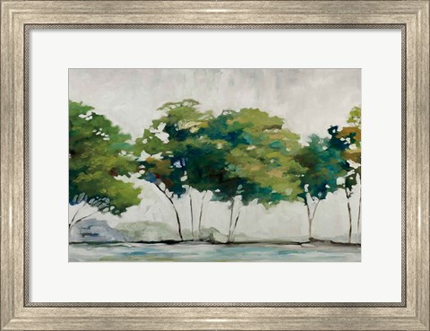 Framed Late Summer Trees Print