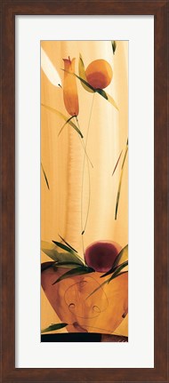 Framed Slender Florals I Print
