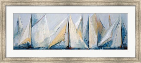 Framed First Sail II Print