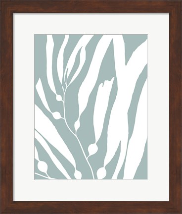 Framed Seagrass I Print