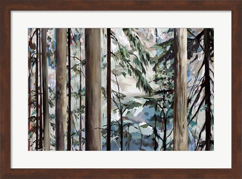 Framed Whispering of the Branches Print