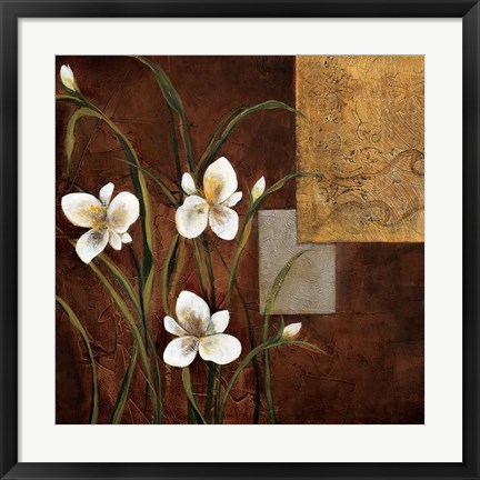 Framed Orchid Melody I Print