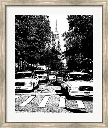 Framed New York Minute I Print