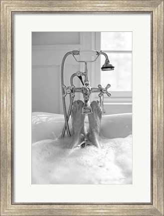 Framed Bubble Bath I Print