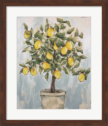 Framed Lovely Lemons Print