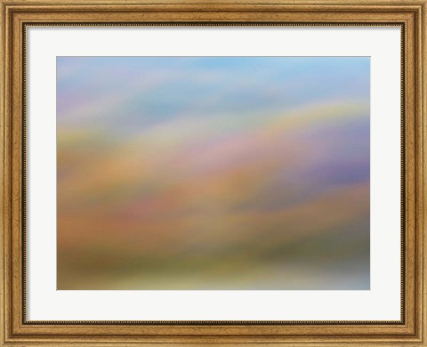 Framed Soft Landscape III Print