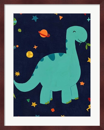 Framed Starry Dinos IV Print