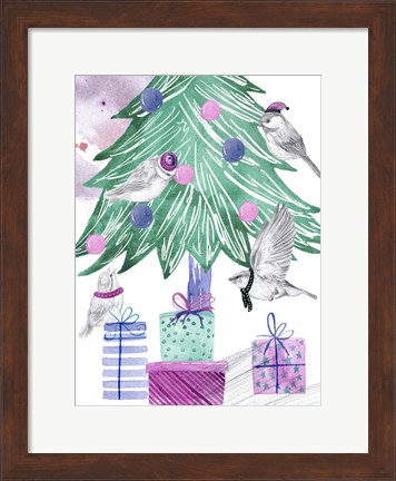 Framed December Tree II Print