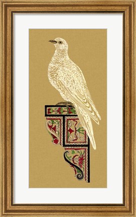 Framed Bird Impression II Print
