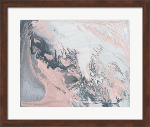 Framed Pastel Illusion I Print