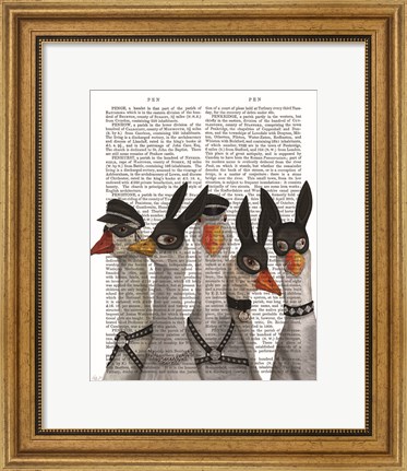 Framed Geese Guys Book Print Print