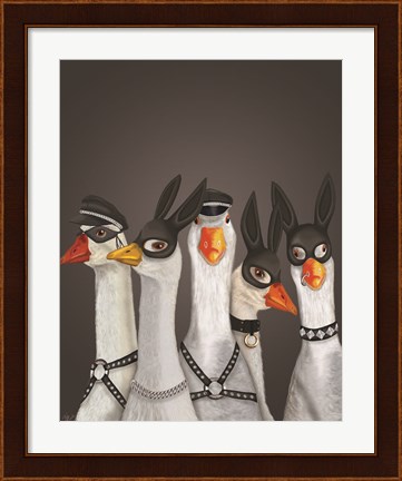 Framed Geese Guys Print