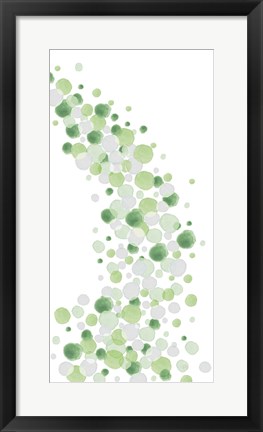 Framed Dots Abstract I Print