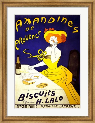 Framed Amandines de Provence, 1900 Print