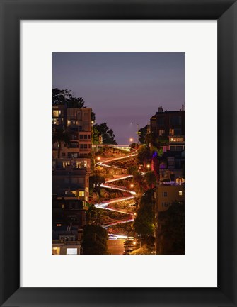Framed Lombard Street 2 Print