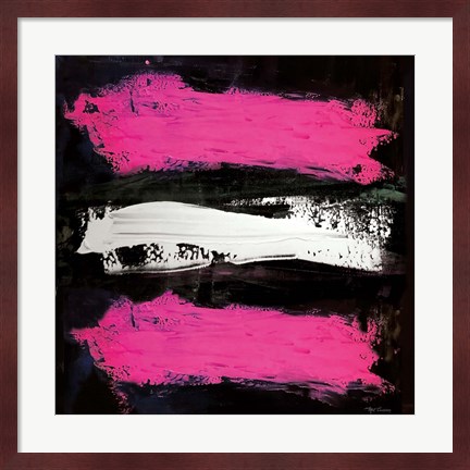 Framed Bright Abstract square Print