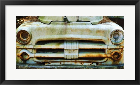 Framed Car Graveyard II Print