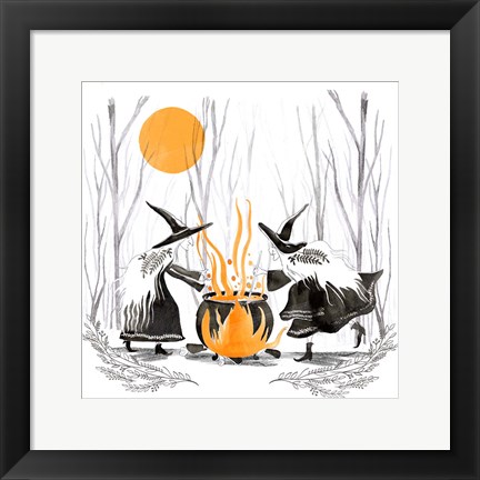 Framed Witchy Mischief I Print