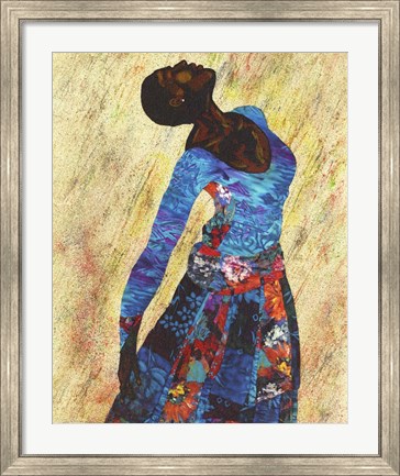 Framed Woman Strong IV Print