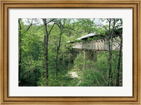 Framed Horton Mill Covered Bridge, Alabama Print
