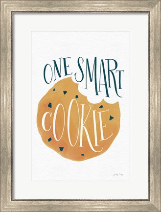 Framed One Smart Cookie Print