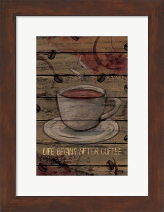 Framed Coffee I Print