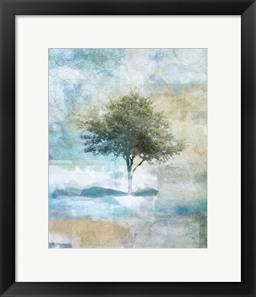 Framed Tree Abstract II Print