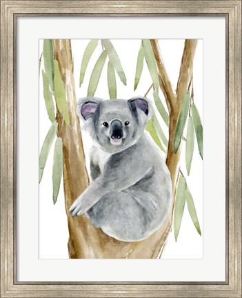 Framed Woodland Koala II Print
