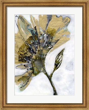Framed Flower Alloy II Print